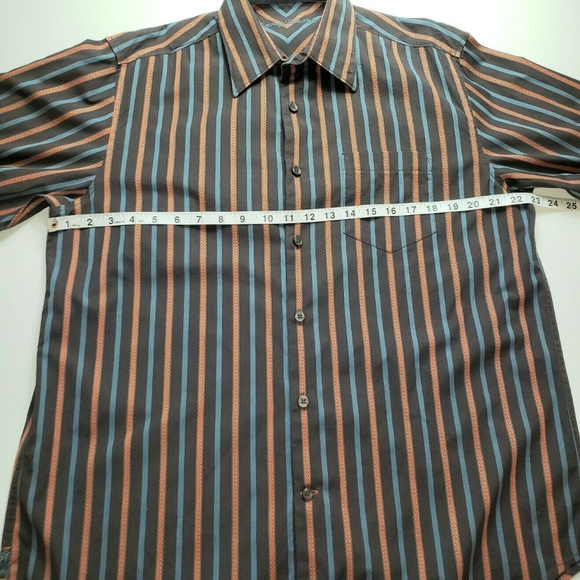 Tommy Bahama Button Down Striped Shirt - Picture 6 of 7